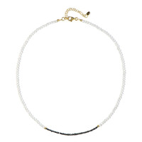 Collar en plata con Diamante negro