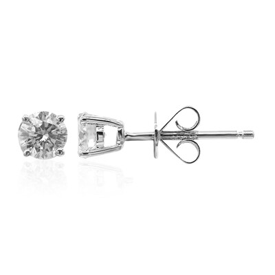 Pendientes en oro con Diamante I1 (H)  (CIRARI)