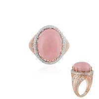 Anillo en oro con Ópalo rosa (Ornaments by de Melo)