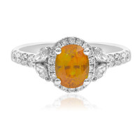 Anillo en oro con Zafiro amarillo (CIRARI)