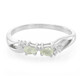 Anillo en plata con Turmalina cuprífera