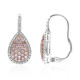 Pendientes en oro con Diamante rosa I1 (CIRARI)