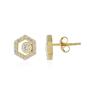 Pendientes en plata con Zircón