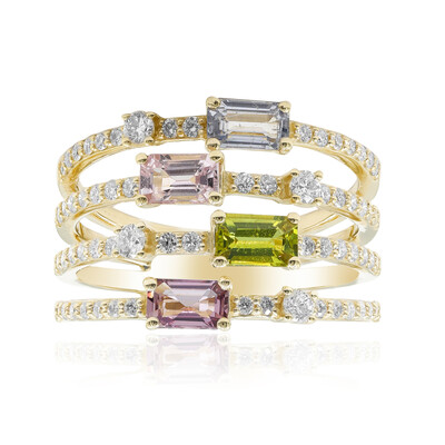 Anillo en oro con Zafiro (CIRARI)