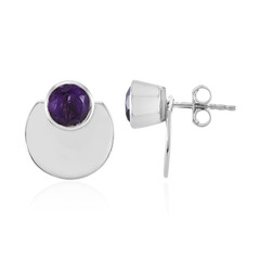 Pendientes en plata con Amatista de Siberia (de Melo)