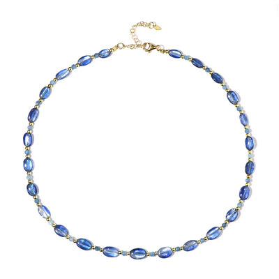 Collar en plata con Aguamarina de Brasil