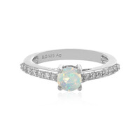 Anillo en plata con Ópalo de Welo