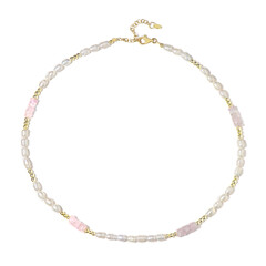 Collar en plata con Morganita de Madagascar (Riya)