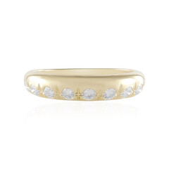 Anillo en oro con Diamante IF (G)  (de Melo)