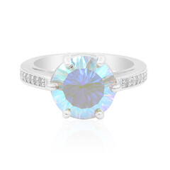 Anillo en plata con Cuarzo Rayo de luna