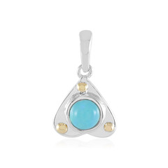 Colgante en plata con Ópalo azul de Etiopía (Granulieren)