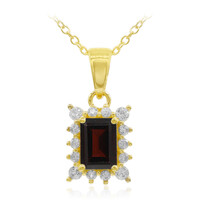 Collar en plata con Granate