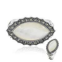 Anillo en plata con Nácar