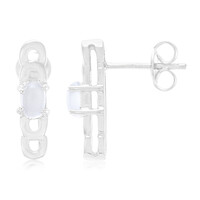 Pendientes en plata con Calcedonia de Turquía