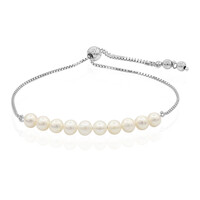Brazalete en plata con Perla Freshwater