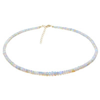 Collar en plata con Ópalo de Welo