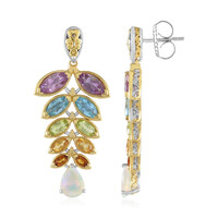 Pendientes en plata con Ópalo de Welo (Gems en Vogue)