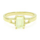 Anillo en plata con Cuncita amarillo canario
