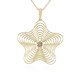 Collar en oro con Diamante champán I2 (Ornaments by de Melo)