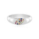 Anillo en plata con Zafiro (Adela Silber)