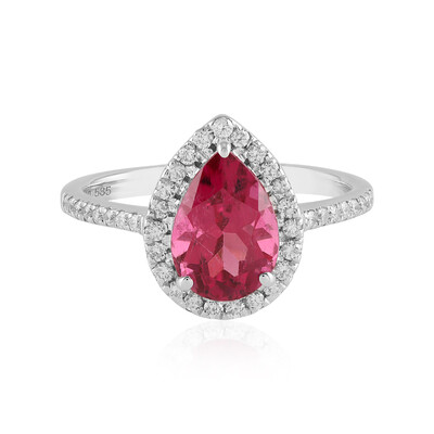 Anillo en oro con Rubelita (AMAYANI)