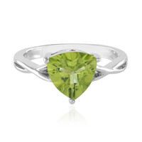 Anillo en plata con Peridoto