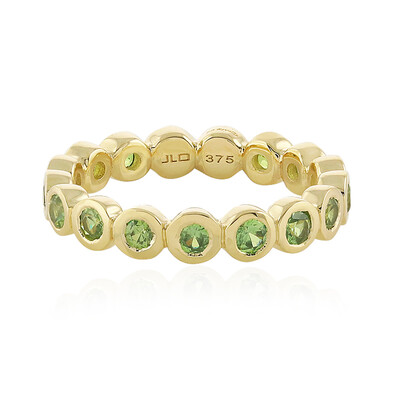 Anillo en oro con Demantoide de Rusia (La Revelle)