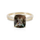 Anillo en oro con Piedra del sol de Oregón (AMAYANI)