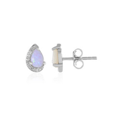 Pendientes en plata con Ópalo de Australia