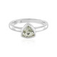 Anillo en plata con Amatista verde