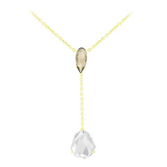 Collar en plata con Cuarzo blanco (TPC)