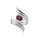 Anillo en plata con Granate Magenta (de Melo)