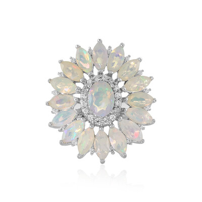 Anillo en plata con Ópalo de Welo