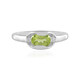 Anillo en plata con Peridoto