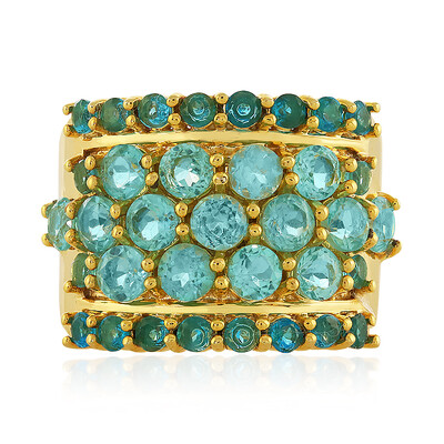 Anillo en plata con Apatita