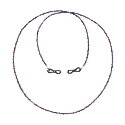 Accesorio en plata con Rubí