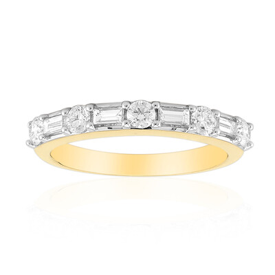 Anillo en oro con Diamante VVS1 (G) (Annette)