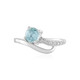 Anillo en plata con Zircón de Ratanak Kirí