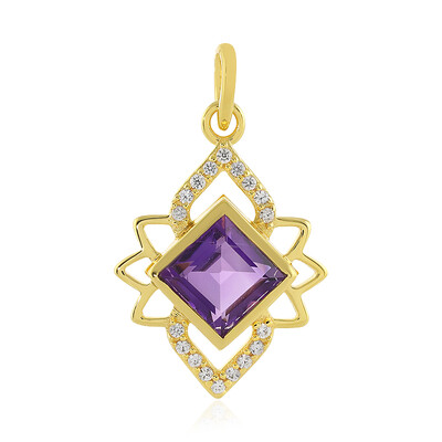 Colgante en plata con Amatista