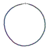 Collar en plata con Hematita mística
