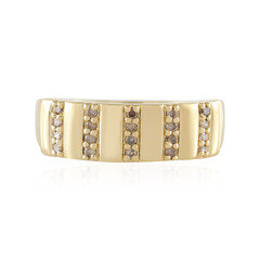 Anillo en plata con Diamante chocolate I2