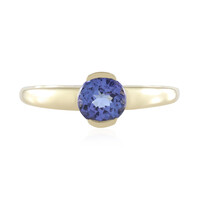 Anillo en oro con Tanzanita AAA