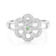 Anillo en plata con Tsavorita Kenia