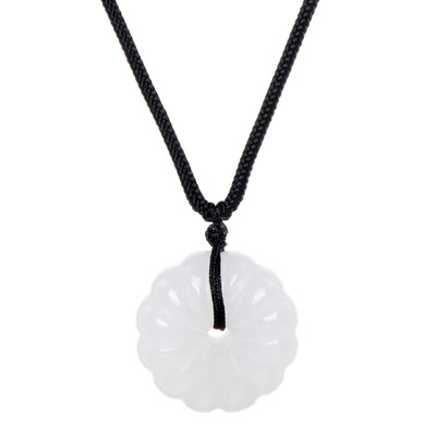 Collar con Cuarzo nieve