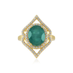 Anillo en plata con Grandidierita