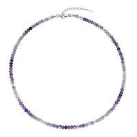 Collar en plata con Fluorita