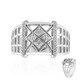 Anillo en plata con Zircón (Remy Rotenier)