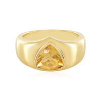 Anillo en plata con Citrino