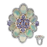 Anillo en plata con Ópalo de Welo (Dallas Prince Designs)