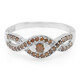 Anillo en plata con Diamante fantasía